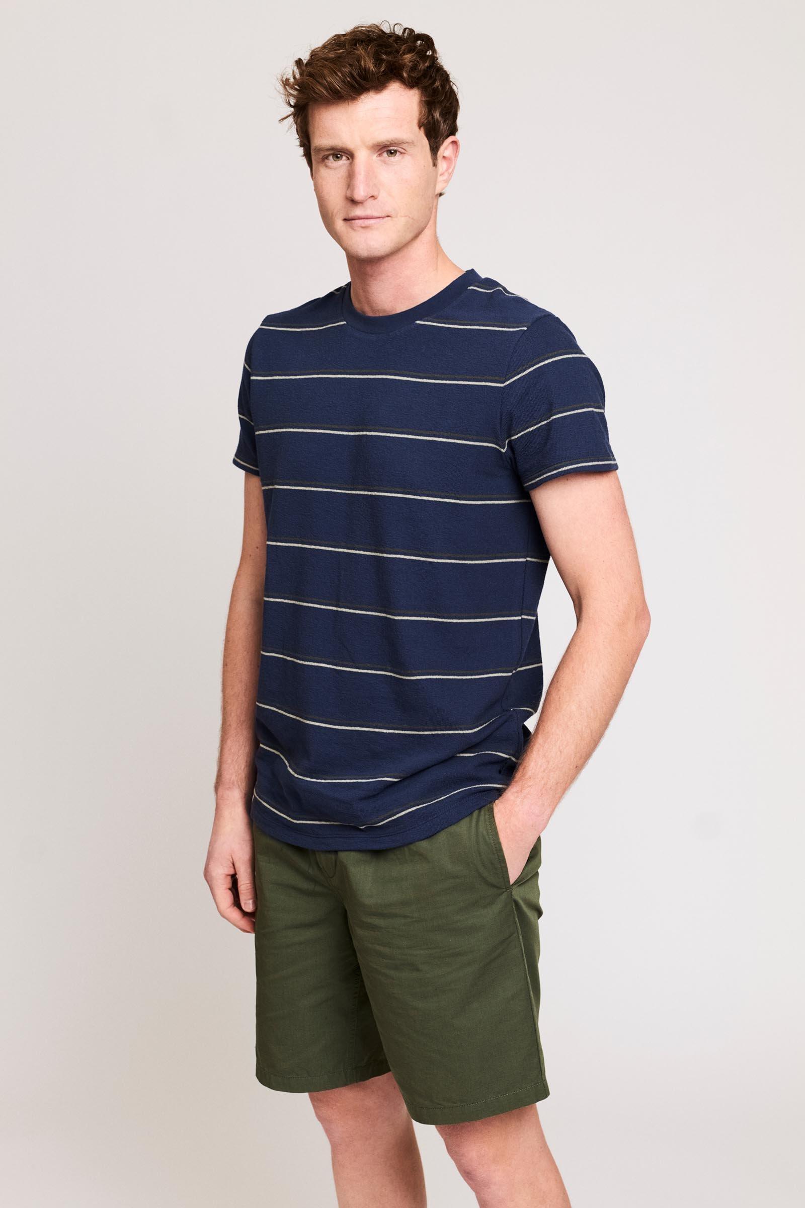 RIES t shirt korte mouwen donkerblauw CKS Fashion